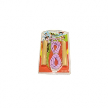 Скакалка - шнур PVC, 2,4м пластиковые ручки оптом, фото 1