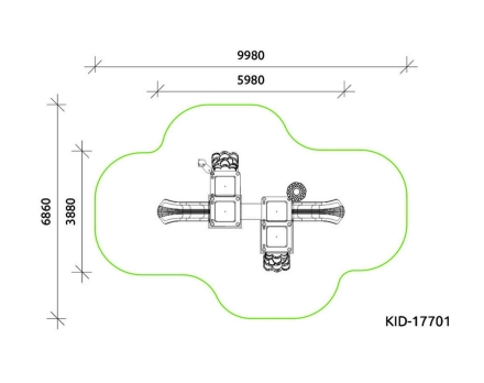 Детский игровой комплекс TORUDA 17701 оптом, фото 5