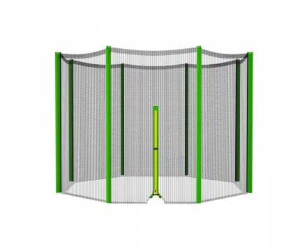 Батут DFC Trampoline Fitness 10ft наружн.сетка, св.зел. (305см) оптом, фото 2