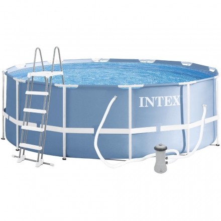 Бассейн каркасный INTEX &quot;Фрейм Призма&quot; 26718FR (3,66х1,22 м, с фильтр-насосом и лестницей оптом, фото 1