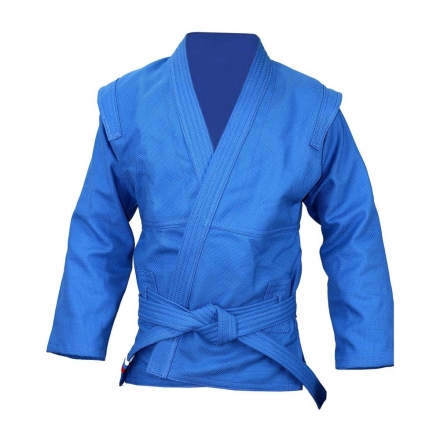 Куртка самбо синяя (550г/м2, р.130) оптом, фото 1