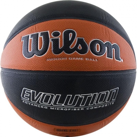 Мяч баскетбольный WILSON Evolution England, размер 7, микрофибра, бутиловая камера оптом, фото 1