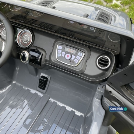 Электромобиль Jeep Rubicon 6768R серый оптом, фото 6