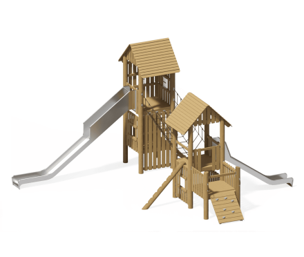 Игровой комплекс Эко ИК-236 для детской площадки оптом, фото 2