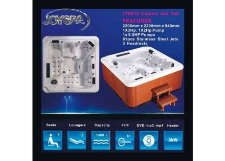 спа-бассейн Joy Spa JY 8012 оптом, фото 5