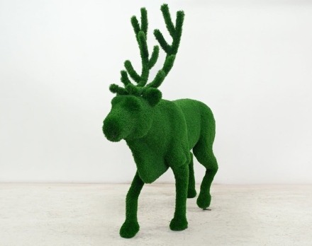 Топиари олень Изюбр, северный модель 2 - газон Deluxe оптом, фото 1