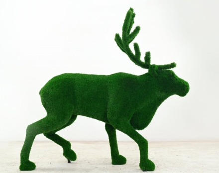 Топиари олень Изюбр, северный модель 2 - газон Deluxe оптом, фото 4