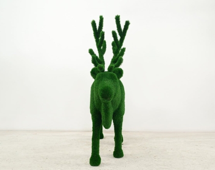 Топиари олень Изюбр, северный модель 2 - газон Deluxe оптом, фото 2