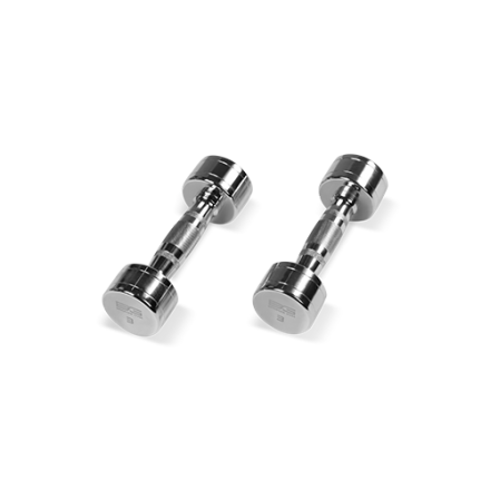 BRONZE GYM BG-PA-DB-C03 Гантель хромированная 3 кг оптом, фото 1