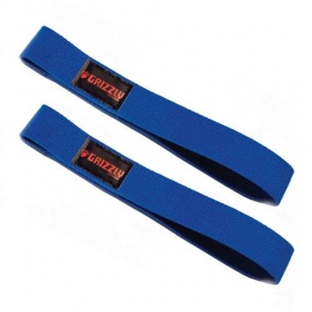 Ремни для тяги Grizzly Fitness Cotton Lifting Strap 8610-RB, пара оптом, фото 2