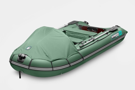 Gladiator C 330 AL ACTIVE Зеленый моторная лодка ПВХ Алюминиевый пайол оптом, фото 1
