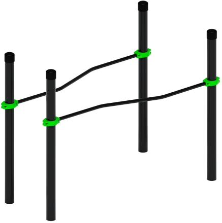 Воркаут ЛОВ 108 зеленый ВТ 102.05-02 оптом, фото 2