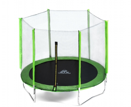 Батут DFC Trampoline Fitness 12ft наружн.сетка, св.зел. (366см) (два короба) оптом, фото 1