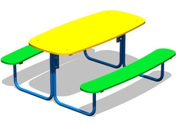 Детский столик Сити СП194 для игровой площадки, фото 1