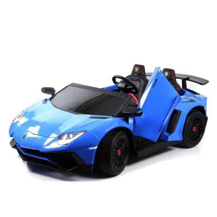 Электромобиль Lamborghini Aventador 24V A8803 синий оптом, фото 2