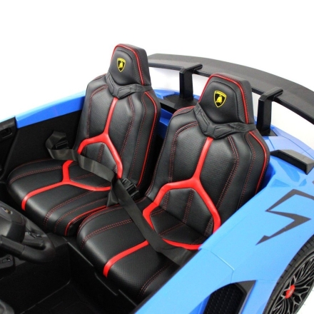 Электромобиль Lamborghini Aventador 24V A8803 синий оптом, фото 8