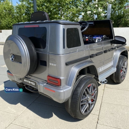 Электромобиль Mercedes Benz G63 AMG BBH-0003 серый оптом, фото 5