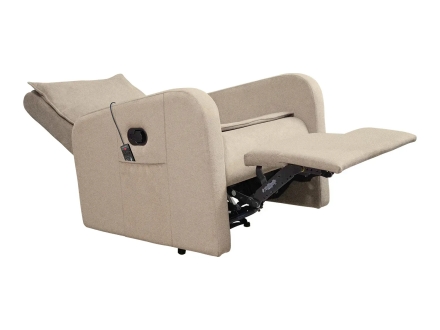 Кресло-реклайнер механический с массажем FUJIMO COMFORT CHAIR Ваниль оптом, фото 10