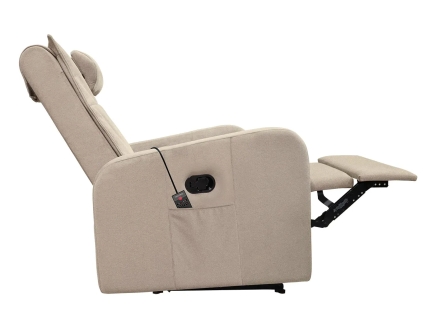 Кресло-реклайнер механический с массажем FUJIMO COMFORT CHAIR Ваниль оптом, фото 8