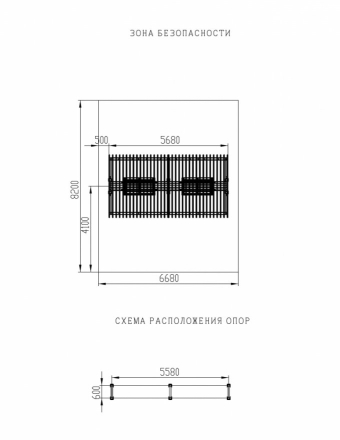 Пергола с диваном Гармония уюта-1 (с поликарбонатом) оптом, фото 6