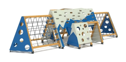 Гимнастический комплекс ДСК-11 для уличных спортивных площадок оптом, фото 1