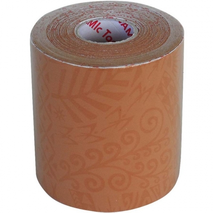 Тейп динамический Dynamic Tape, арт. DT75PL, шир. 7,5 см, дл. 5 м, телесный/светл. тату оптом, фото 1