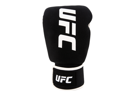 (UFC Перчатки для бокса и ММА черные/белые - REG) оптом, фото 5