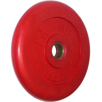 Диск обрезиненный цветной BARBELL 25 кг., d51мм оптом, фото 1