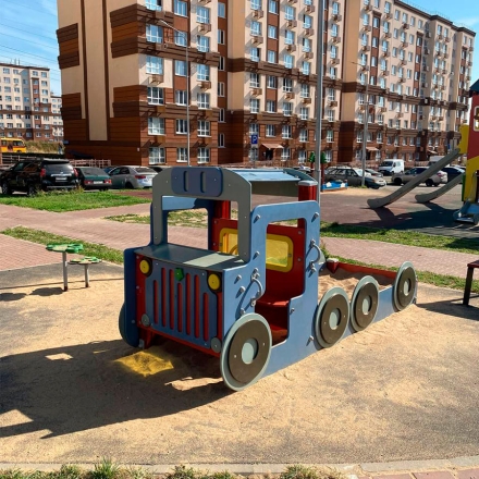 Игровой комплекс Грузовичок-песочница ВСТ 1125 для детской площадки оптом, фото 3