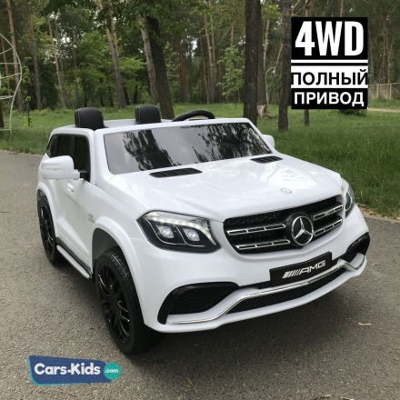 Электромобиль Mercedes-Benz GLS 63 AMG 4WD Lux белый оптом, фото 1