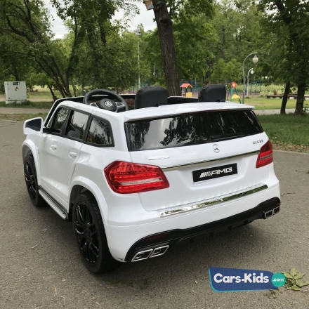 Электромобиль Mercedes-Benz GLS 63 AMG 4WD Lux белый оптом, фото 2