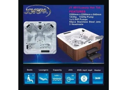 Гидромассажный спа-бассейн Joy Spa JY 8011 оптом, фото 4