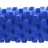 Массажный ролл Ivlar Restore Roller, длина: 77 см, синий оптом