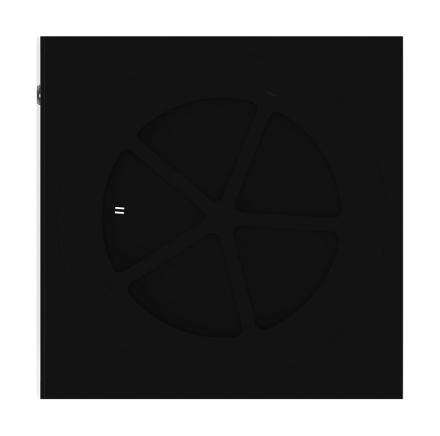 Урна парковая с пепельницей (черная) - МФ 50.02.05-01 (под анкера) оптом, фото 5