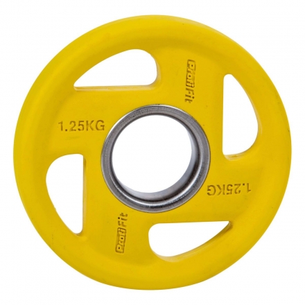 Диск обрезиненный PROFI-FIT цветной FASSION D-51,  1,25 кг оптом, фото 1