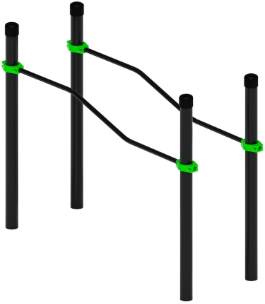 Воркаут ЛОВ 108 зеленый ВТ 102.06-02 оптом, фото 1