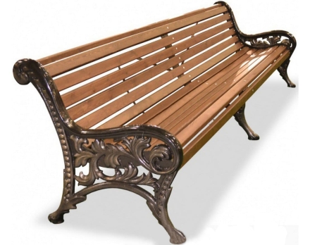Скамейка чугунная НовоГрад 1,5 м оптом, фото 1