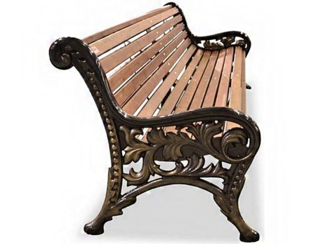 Скамейка чугунная НовоГрад 1,5 м оптом, фото 2