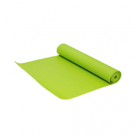 Коврик для йоги FM-101 PVC 173x61x0,4 см, зеленый оптом, фото 2