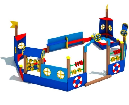 Песочный дворик Морской для детской площадки оптом, фото 2