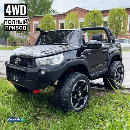 Электромобиль Toyota Hilux Rugged X DK-HL850 4WD черный оптом, фото 1