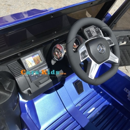 Электромобиль Mercedes-Benz G65 AMG синий оптом, фото 8