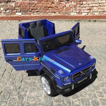 Электромобиль Mercedes-Benz G65 AMG синий оптом, фото 3