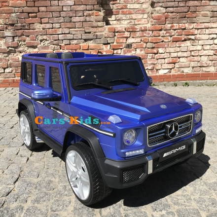 Электромобиль Mercedes-Benz G65 AMG синий оптом, фото 2