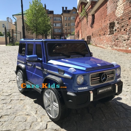 Электромобиль Mercedes-Benz G65 AMG синий оптом, фото 1