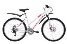 Велосипед Stark'19 Luna 26.1 D голубой/синий/оранжевый 14,5"