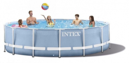 Каркасный бассейн Intex Prism Frame 457x84 см оптом, фото 2
