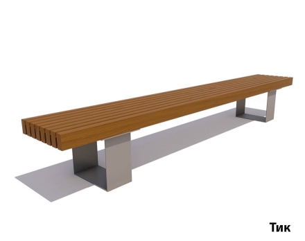 Скамейка садовая Ростов Лиственница 1,2 м оптом, фото 5