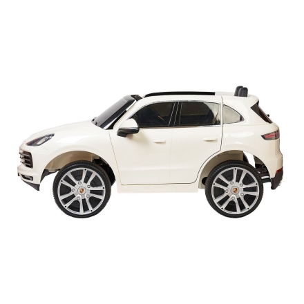 Электромобиль Porsche Cayenne S белый оптом, фото 4