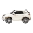 Электромобиль Porsche Cayenne S белый оптом